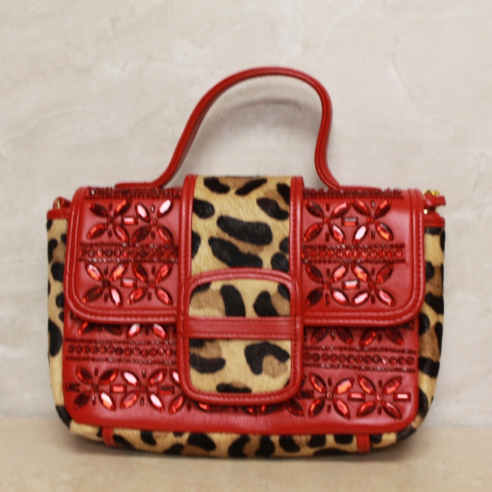 Clever Carriage Co. Crossbody Jeweled Handbag 210 - Picture 6 of 7